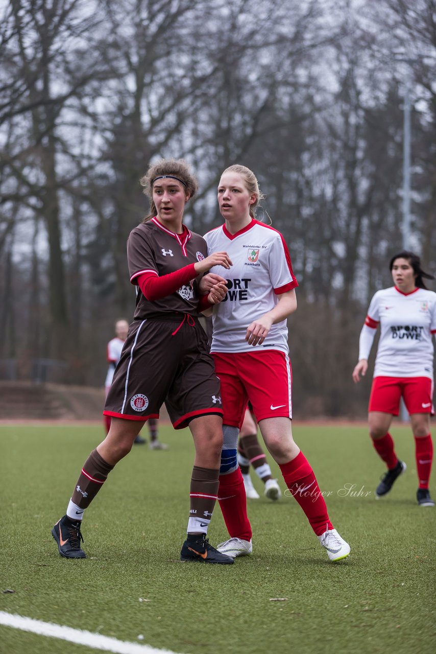 Bild 353 - B-Juniorinnen Walddoerfer - St.Pauli : Ergebnis: 4:1